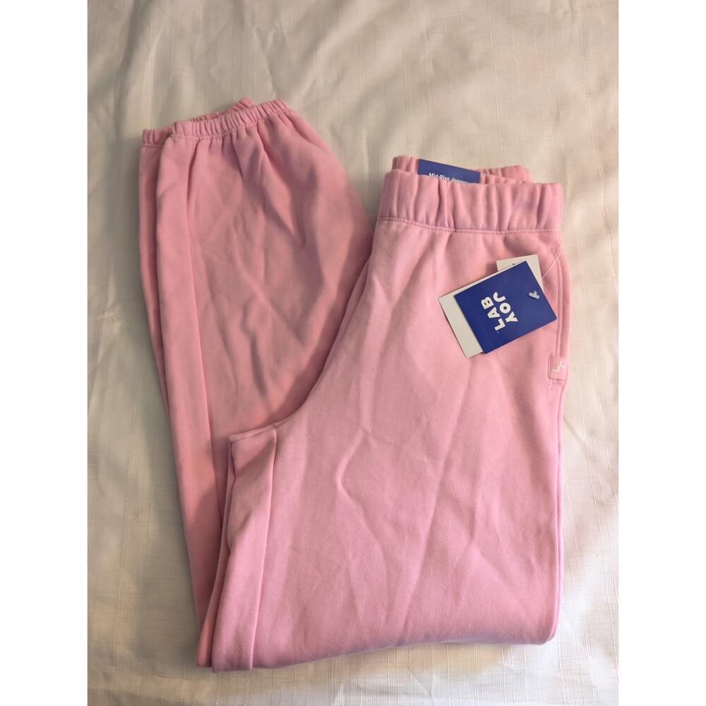 JoyLab Pink Mid Rise Joggers XXS